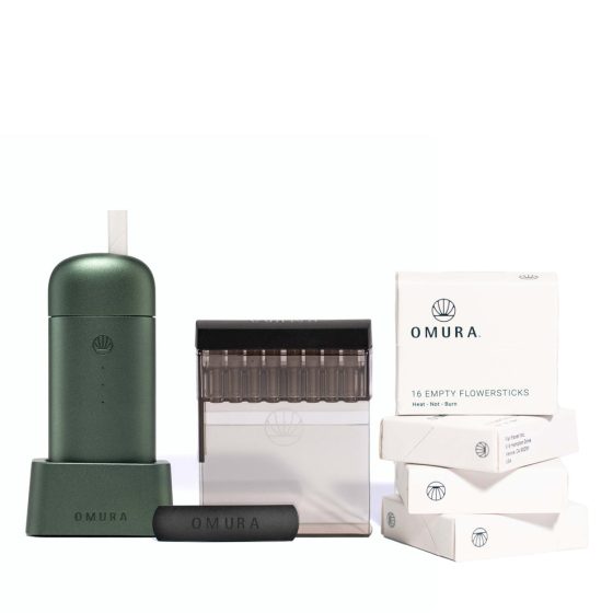 omura x1 vaporiser in green